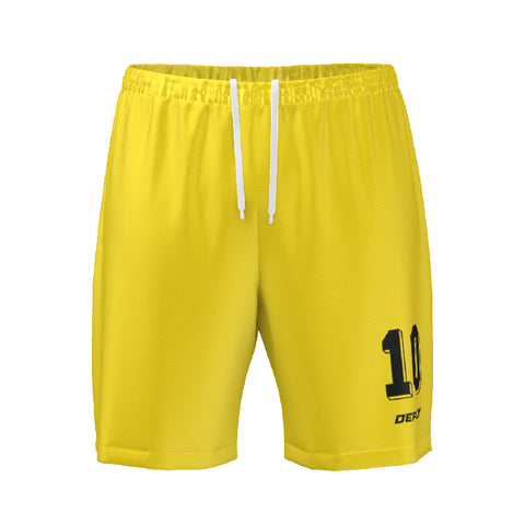 FOOTBALL SHORTS - 1 YELLOW