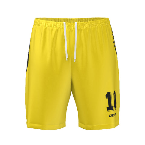 FOOTBALL SHORTS - 2 YELLOW