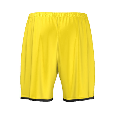 FOOTBALL SHORTS - 3 YELLOW