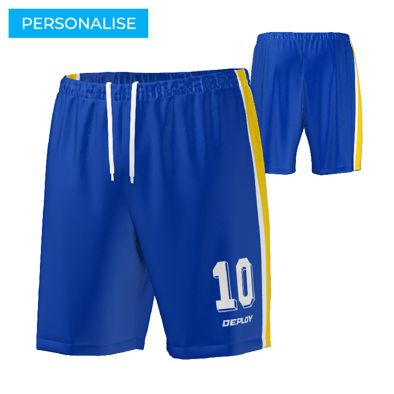 FOOTBALL SHORTS - BLUE 5