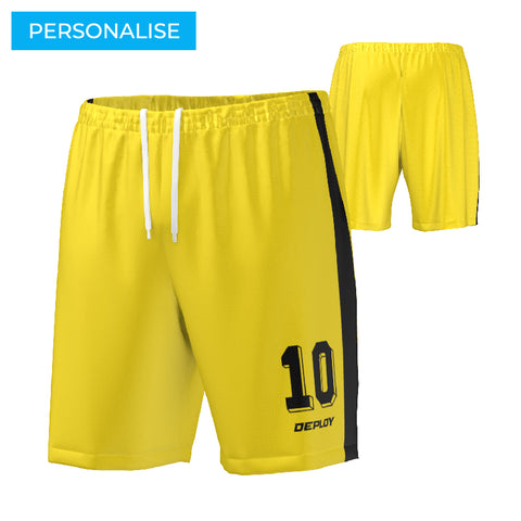 FOOTBALL SHORTS - 7YELLOW