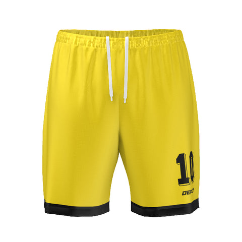 FOOTBALL SHORTS - 8 YELLOW