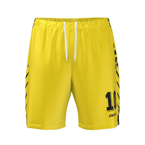 FOOTBALL SHORTS - 9 YELLOW