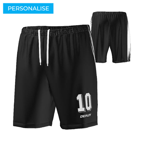 FOOTBALL SHORTS BLACK 2