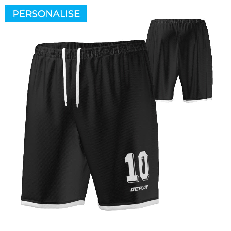 FOOTBALL SHORTS BLACK 3