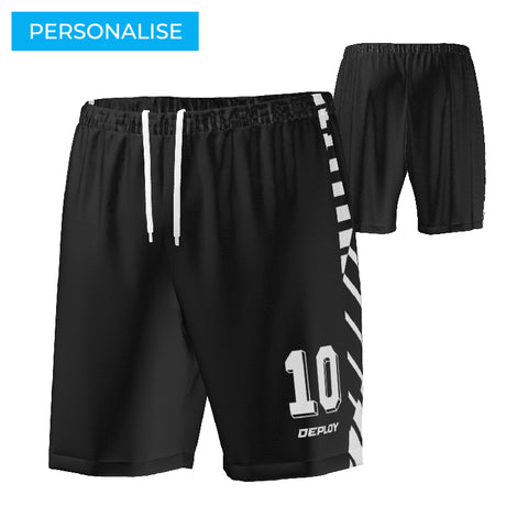 FOOTBALL SHORTS BLACK 9