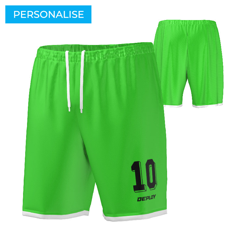 FOOTBALL SHORTS - GREEN 3