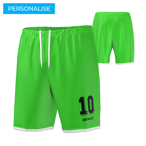 FOOTBALL SHORTS - GREEN 3