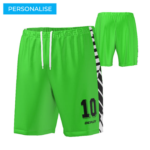 FOOTBALL SHORTS - GREEN 7