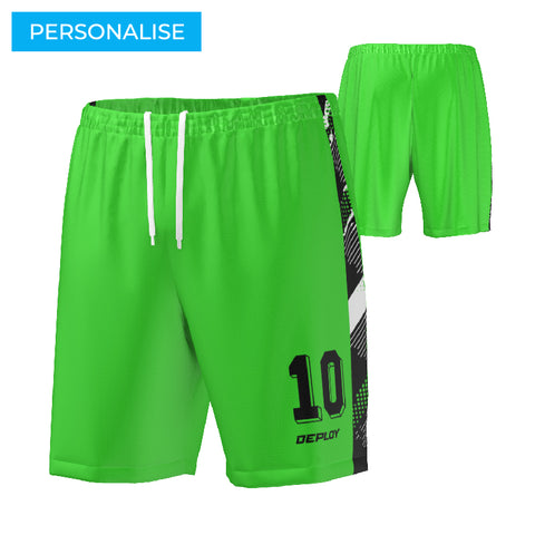FOOTBALL SHORTS - GREEN 10