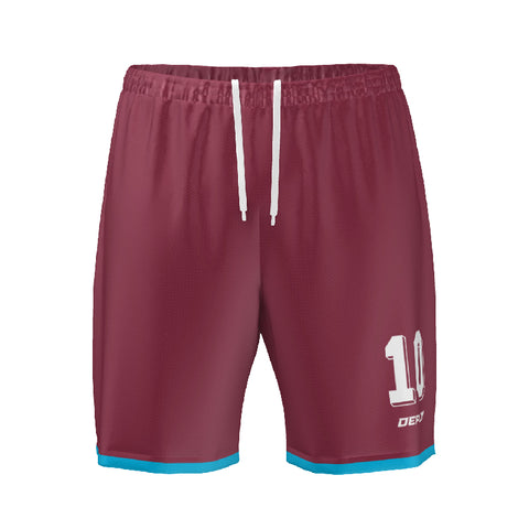 FOOTBALL SHORTS MAROON 3