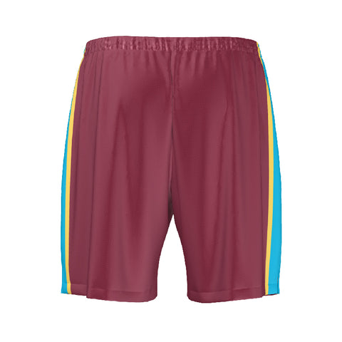 FOOTBALL SHORTS MAROON 5