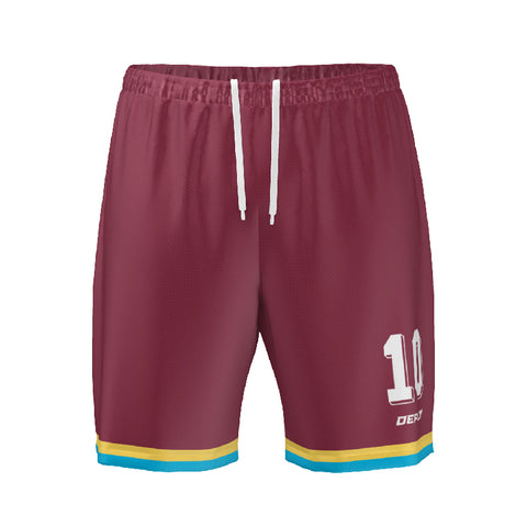FOOTBALL SHORTS MAROON 8