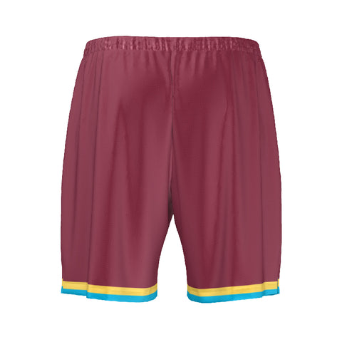 FOOTBALL SHORTS MAROON 8