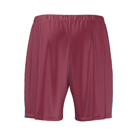 FOOTBALL SHORTS MAROON 9