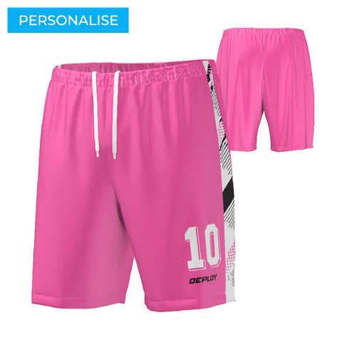 FOOTBALL SHORTS - PINK 10
