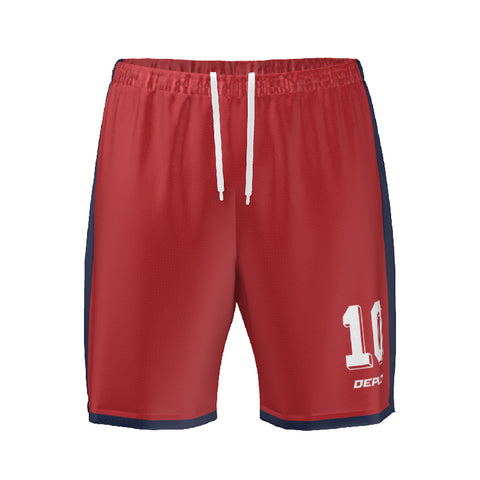 FOOTBALL SHORTS -  RED 4