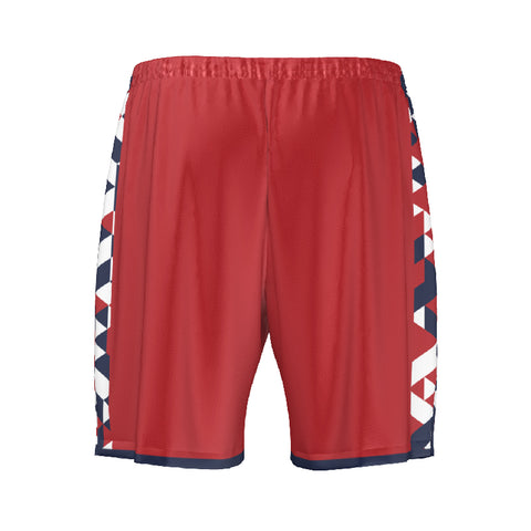 FOOTBALL SHORTS -  RED 6
