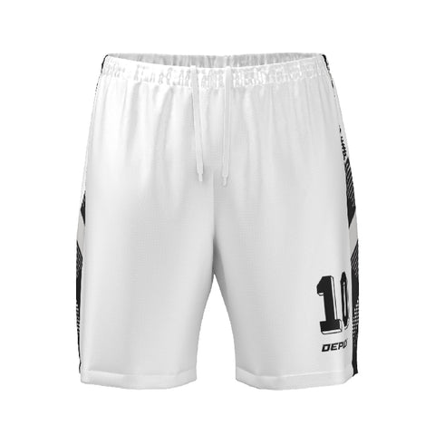 FOOTBALL SHORTS WHITE 10