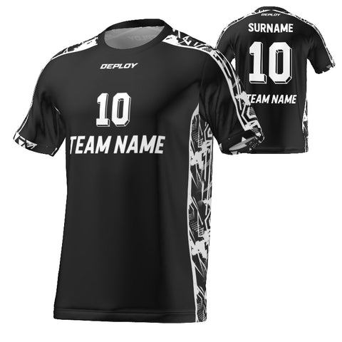 FLIGHT JERSEY 8 - BLACK