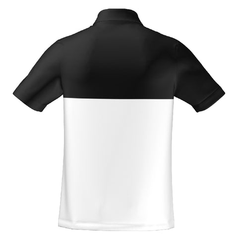 BREEZE POLO - UNISEX - BLACK & WHITE 11