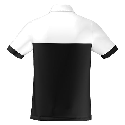 BREEZE POLO - UNISEX - BLACK & WHITE 8