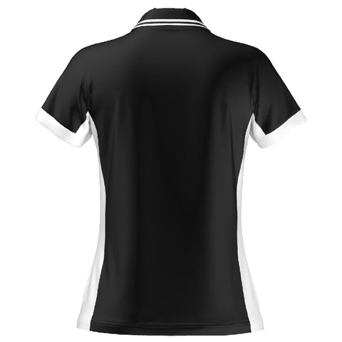 BREEZE POLO - WOMEN'S - BLACK & WHITE 13