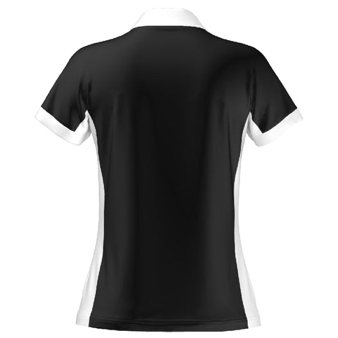 BREEZE POLO - WOMEN'S - BLACK & WHITE 14