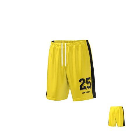 FOOTBALL SHORTS - 5 YELLOW