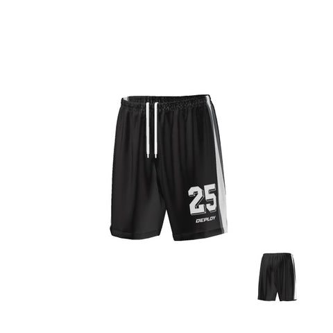 FOOTBALL SHORTS BLACK 5
