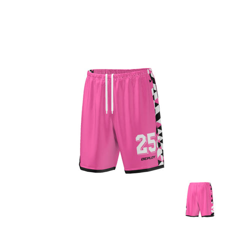 FOOTBALL SHORTS - PINK 6