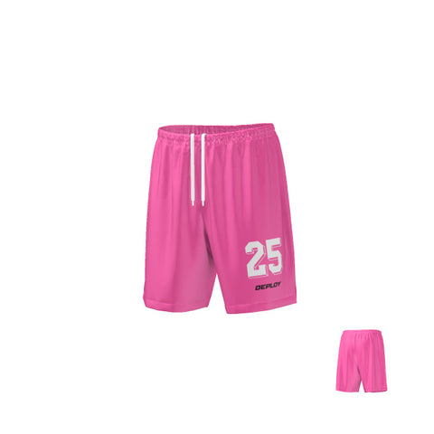 FOOTBALL SHORTS - PINK 1