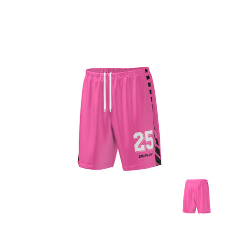 FOOTBALL SHORTS - PINK 9