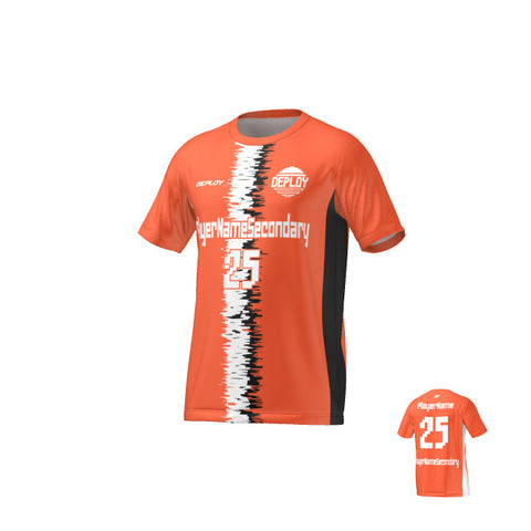 Flight Jersey Static Stripe - Orange