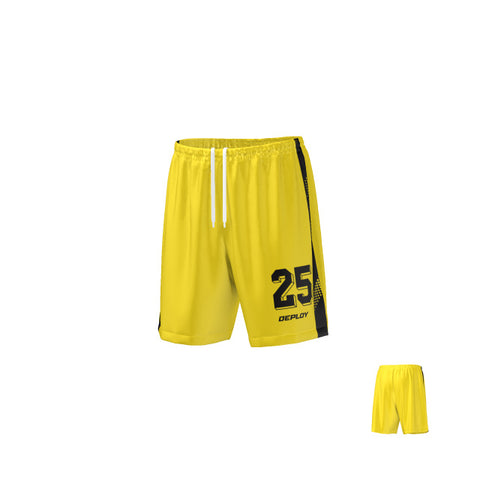 FOOTBALL SHORTS - 10 YELLOW