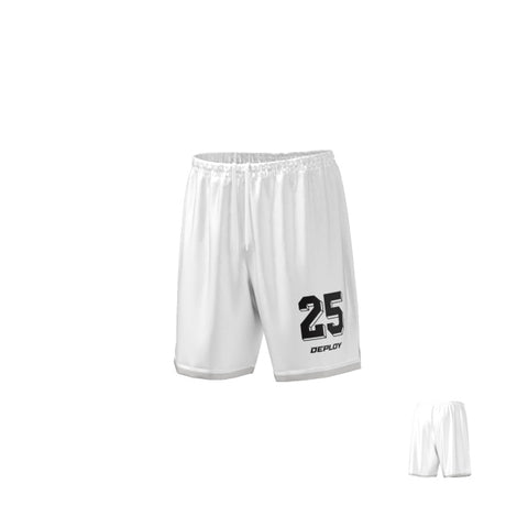 FOOTBALL SHORTS WHITE 3