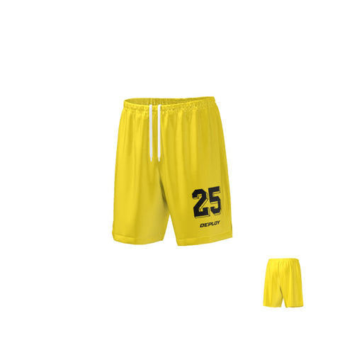 FOOTBALL SHORTS - 1 YELLOW