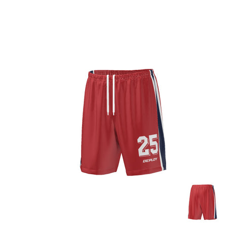 FOOTBALL SHORTS -  RED 5