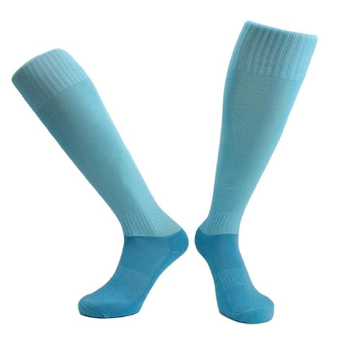 Classic Football Socks - Light Blue - deployperformance