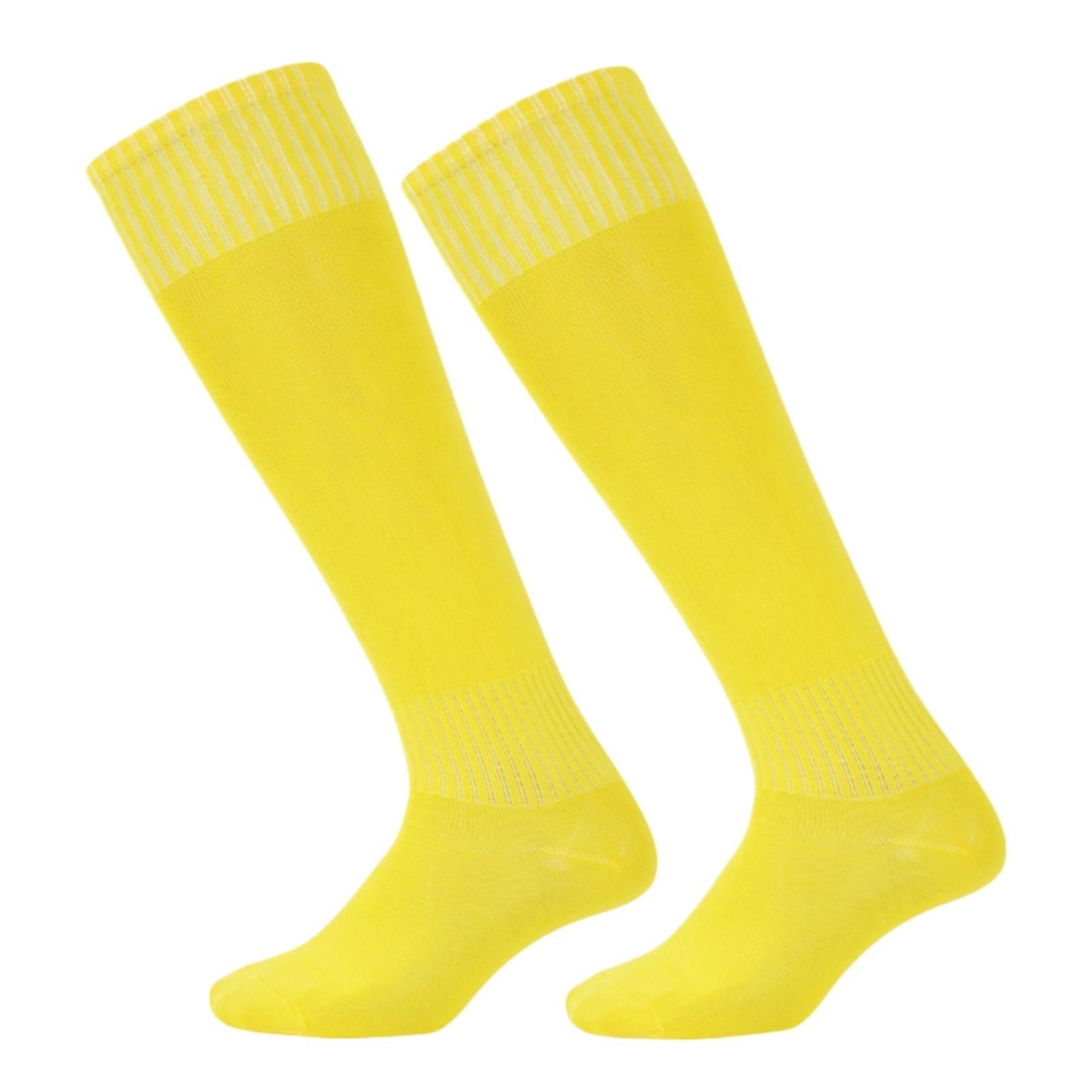 Classic Football Socks - Neon Yellow – deployperformance